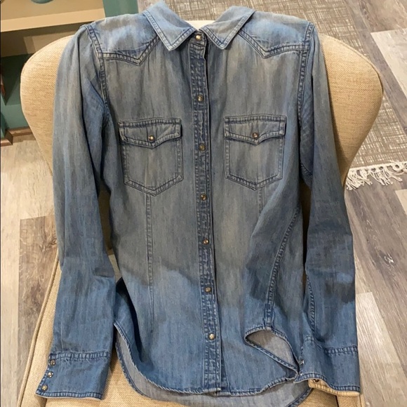 Club Monaco Tops - Club Monaco denim button down top GUC